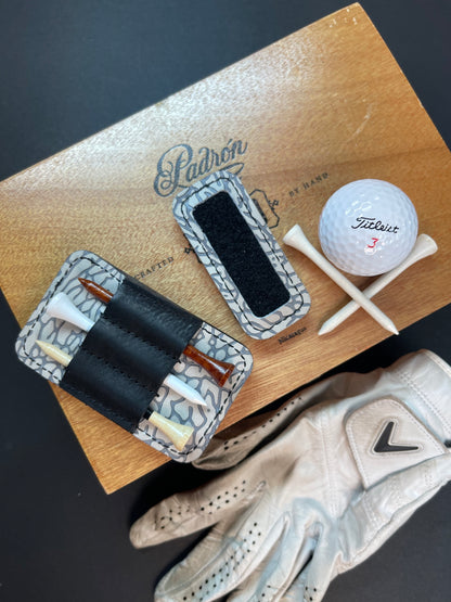 Pocket Organizer for Golf Tees and Divot tool. Jordan 3 Inspired.
