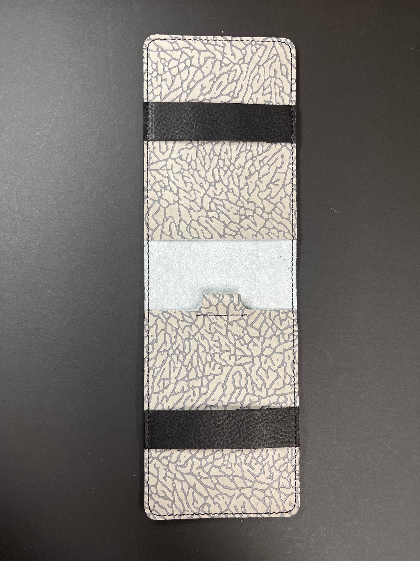 Golf Yardage Book Cover With Built In Pencil Holder. Elephant Print Jordan 3 Cement Inspired